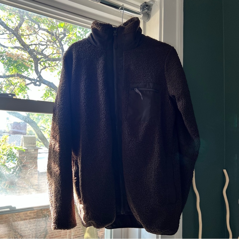 Chocolate Sherpa Jacket